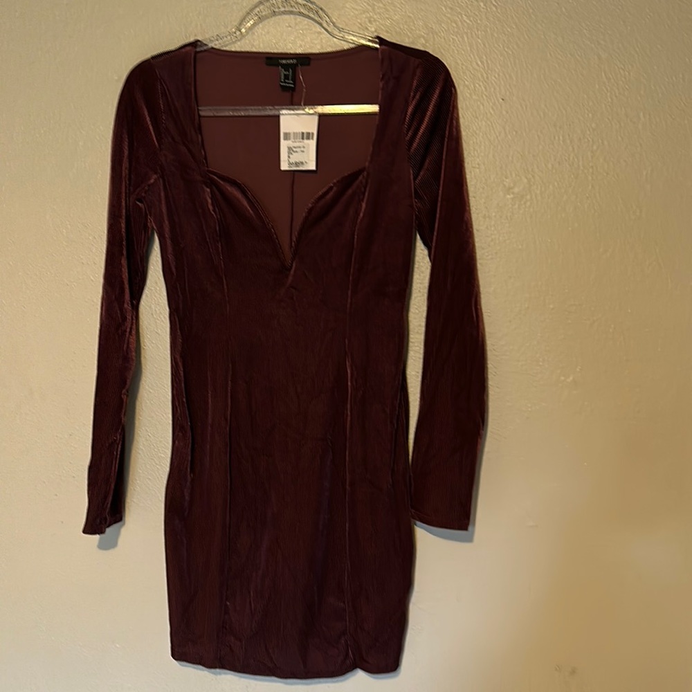 Forever 21 Plum Knit Dress